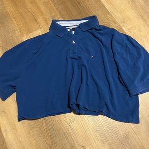tommy hilfiger crop top